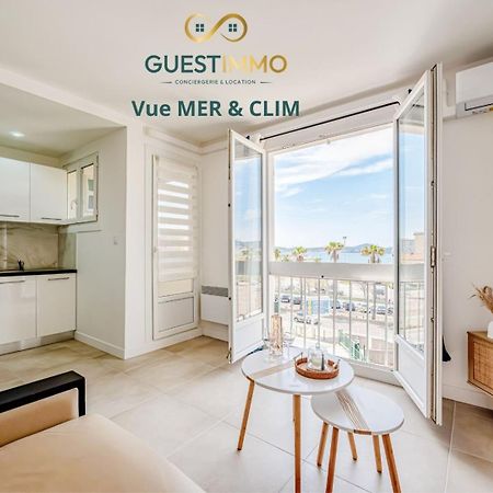 Air-Conditioned Apartment - Sea View Port Toulon Buitenkant foto